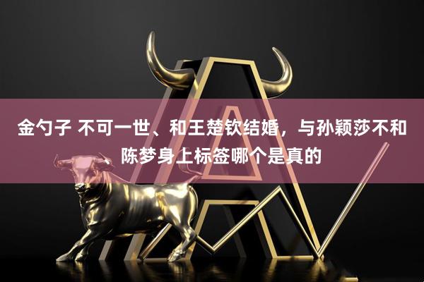 金勺子 不可一世、和王楚钦结婚,与孙颖莎不和、陈梦身上标签哪个是真的